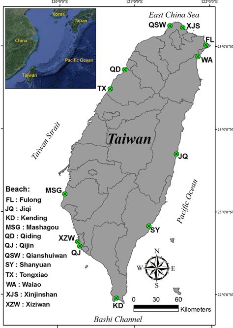 taiwan beaches map|Taiwan ️ all 20 beaches .